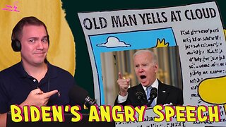 Angry Joe Biden Yells At Cloud