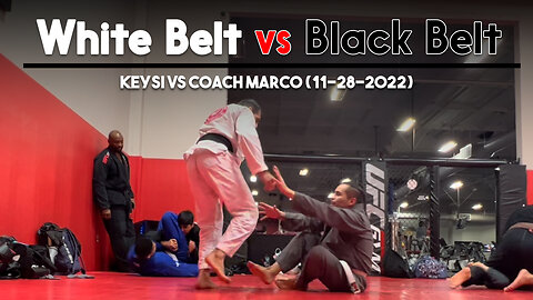 Jiu Jitsu White Belt Student vs Black Belt Coach | Circadian MMA (11-28-2022)