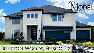 New Construction Homes in Dallas - Model Home Tour Trophy Signature Homes in Bretton Woods Frisco,TX