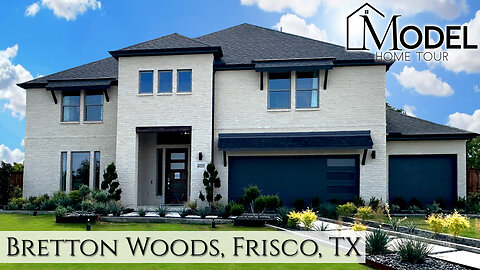 New Construction Homes in Dallas - Model Home Tour Trophy Signature Homes in Bretton Woods Frisco,TX