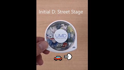 Initial D Street Stage Street Racing Game for PSP based on Initial D street racing Manga and Anime