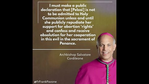 Thank God for Archbishop Salvatore Cordileone's courage and Leadership! #prolife @ArchCordileone