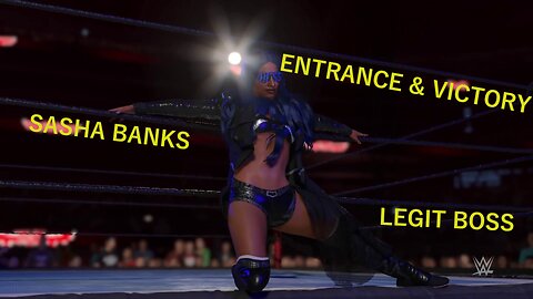 WWE 2K23 Entrance & Victory Sasha Banks (Mercedes Mone) w/ custom music