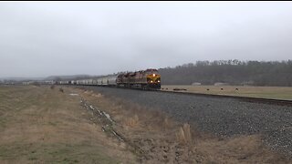 Railfanning Kansas City Southern on a Rainy February Day