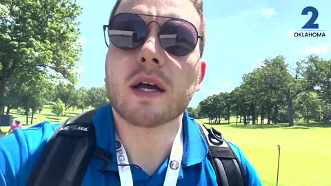 Web Extra: Look around first day of PGA Championship practice at Southern Hills