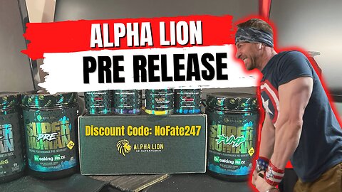 Walter White Pre Workout | Alpha Lion's Newest Release