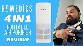 Homedics Portable Air Purifier 4 in 1 | Product Review