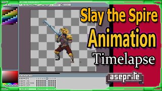 Pixel Art Animation Timelapse: Slay the Spire