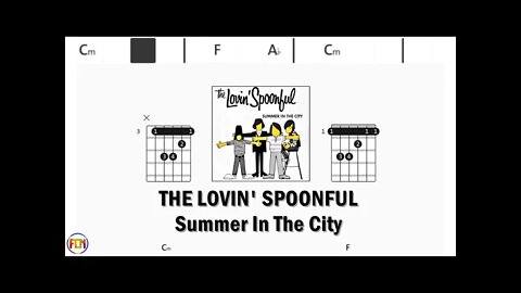 THE LOVIN' SPOONFUL Summer In The City - Guitar Chords & Lyrics HD