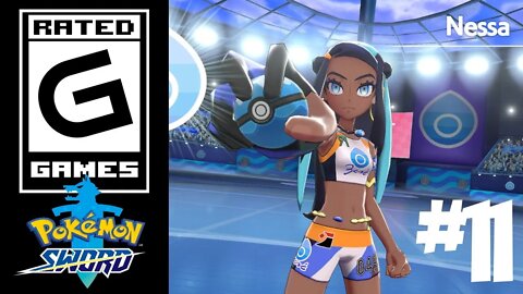 Pokemon Sword - Part 11 - Gym Leader Nessa