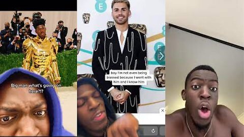 YourboyMoyo Reacts to celebrity outfits at EE @BAFTA Film Awards