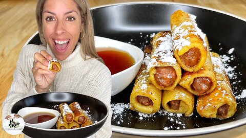 Sausage French Toast Roll Ups