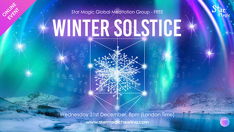 Powerful FREE Global Meditation | Winter Solstice 2022 | Heal & Activate