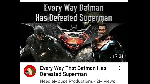 Bateman vs superman