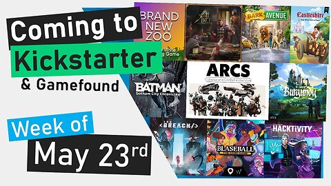 📅Kickstarter Boardgames | Castles Of Burgundy: Special Edition, ARCS, Batman Gotham City Chronicles