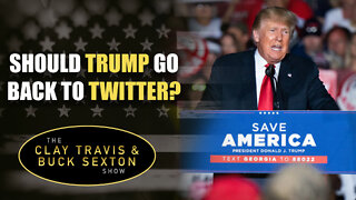 Should Trump Go Back to Twitter?