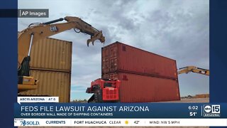 Arizona 'ready to assist in the removal' of container barrier along border, letter from governor's office says