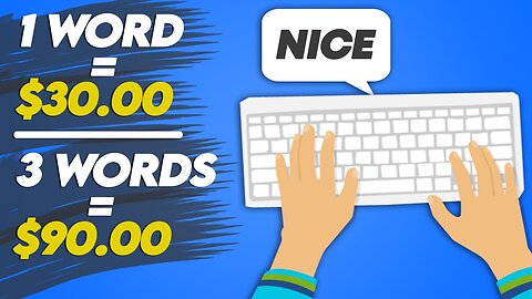 Earn $30 Per Word You Type (Make Money Online 2023)