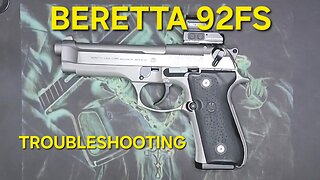 Beretta 92FS Troubleshoot: Slide Does Not Lock Back After Last Round Fired