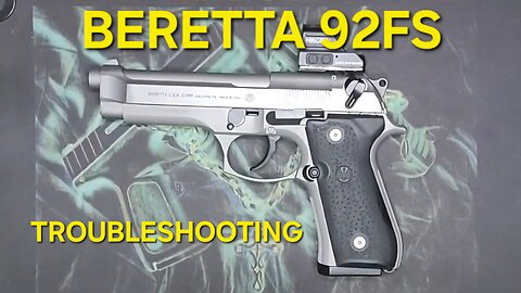 Beretta 92FS Troubleshoot: Slide Does Not Lock Back After Last Round Fired
