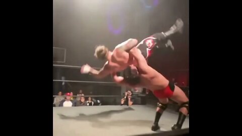 Catch and suplex on their head #Shorts