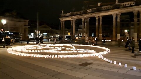 16.12.2023 - Potsdam geht spazieren. 1000 Lichter für Frieden und Freiheit, in Brandenburg