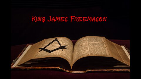 King James Bible a Freemason Book