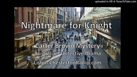 Nightmare for Knight - Carter Brown Mystery - Australia