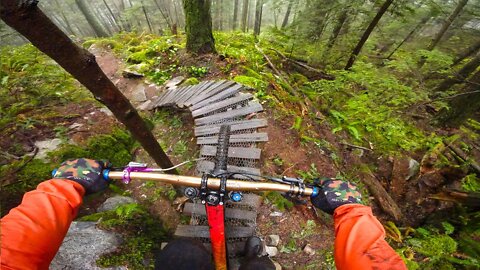 The GNARLIEST North Shore Trails in the WET!