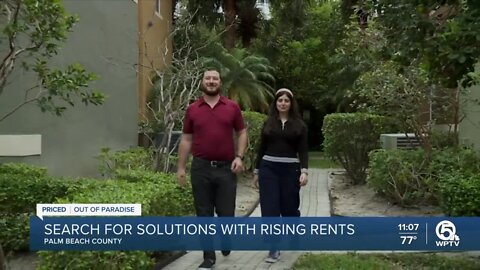 With no rent control in Florida, couple's rent goes up $800 in month