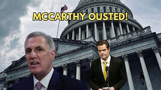 Historic House Shakeup - McCarthy Ousted in Stunning Historic Vote
