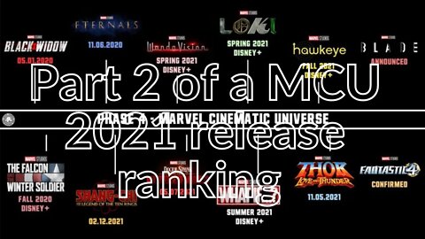 Part 2 of Our Ranking of the Ten MCU Related Releases of 2021