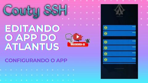 Como configurar o app atlantus
