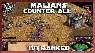 Age of Empires 2 | 1v1 Ranked | Malians Counter All