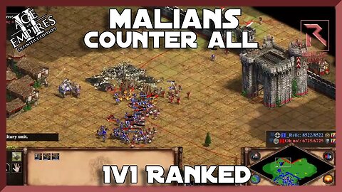 Age of Empires 2 | 1v1 Ranked | Malians Counter All