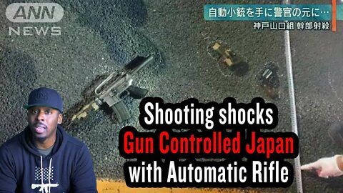 Shooting shocks Gun Controlled Japan with Automatic Rifle