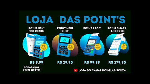 Promoção, máquinas Point do Mercado Pago #shorts