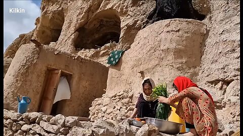 Living in caves, A place in central Afghanistan where its inhabitants live in very old caves