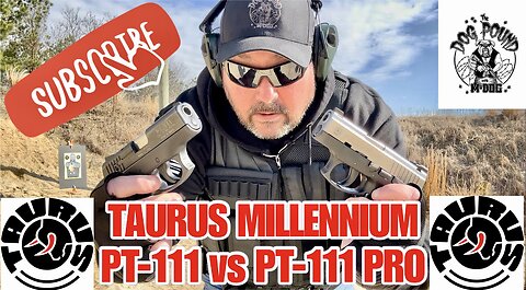 TAURUS MILLENNIUM PT-111 vs PT-111 PRO 9MM REVIEW!