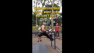 Calisthenics skill still locked