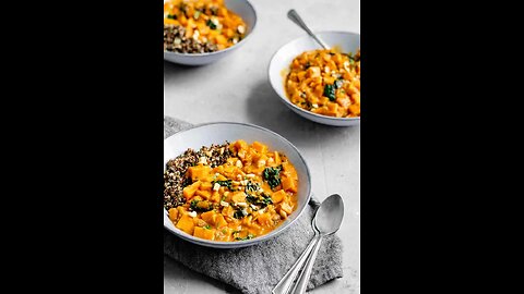Cooking Delight: Sweet Potato & Peanut Curry