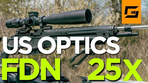 Precision Rifle Shooting Scope US Optics FDN 25X