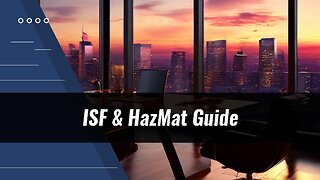 How ISF Ensures Safe Importation of Hazardous Materials