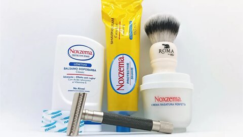 Parker Semi-Slant with Feather blade for Noxzema Creams and Balm first try...