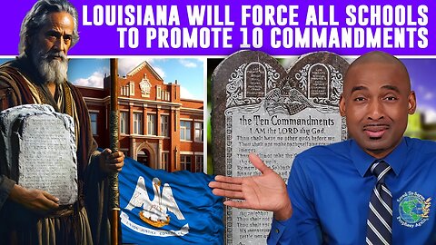 Louisiana Will Force All Schools To Promote Ten Commandments & Religion. Mark Of The Beast Is Next
