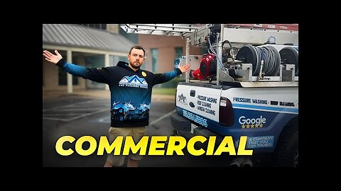 Day In The Life Of Owning A Pressure Washing Business | Big Commercial