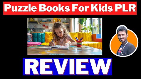 Puzzle Books For Kids PLR Review 🚀 A Huge Collection of Puzzle Books with PLR (New)