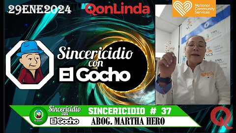 [29ENE2024] SINCERICIDIO #37 CON ABOG.: MARTA HERO [ELGOCHO]