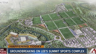 Groundbreaking of Lee's Summit sports and entertainment complex