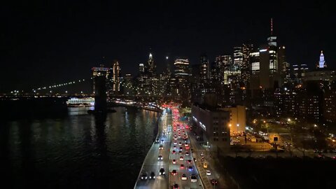 New York City Photography - Standing on the Manhattan Bridge - Timelapse Photography